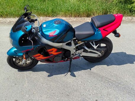 1998 Honda CBR 919RR Fireblade, зелёный, 455000 рублей, вид 1