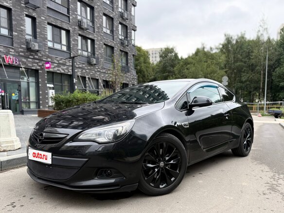2014 Opel Astra GTC J Рестайлинг, чёрный, 1100000 рублей