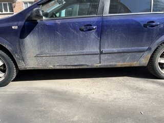 2008 Opel Astra H Рестайлинг, синий, 255000 рублей, вид 5