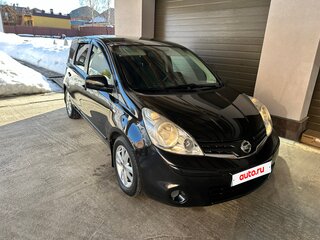 2013 Nissan Note I Рестайлинг, чёрный, 740000 рублей, вид 3