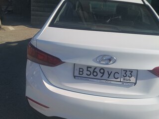 2019 Hyundai Solaris II, белый, 970000 рублей, вид 2