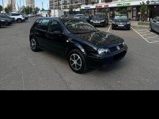 1999 Volkswagen Golf IV, чёрный, 200000 рублей, вид 1