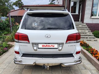 2012 Lexus LX 570 III Рестайлинг, белый, 3800000 рублей, вид 2