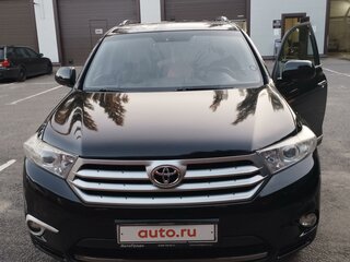 2011 Toyota Highlander II (XU40) Рестайлинг, чёрный, 2500000 рублей, вид 2