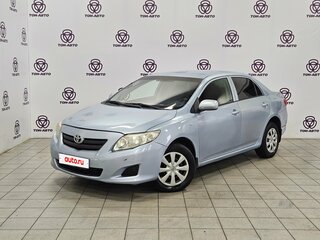 2008 Toyota Corolla X (E140, E150), голубой, 562000 рублей, вид 1