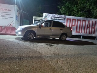 2012 Lada (ВАЗ) Granta I, серый, 475000 рублей, вид 4