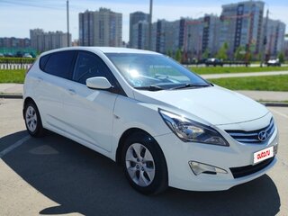 2016 Hyundai Solaris I Рестайлинг, белый, 1049000 рублей, вид 3