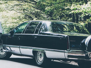 1993 Cadillac Fleetwood II, чёрный, 5555555 рублей, вид 5