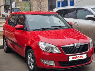 2012 Skoda Fabia II Рестайлинг, красный, 1050000 рублей, вид 2