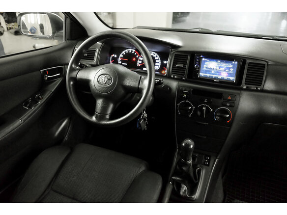 2005 Toyota Corolla IX (E120, E130) Рестайлинг, серебристый - вид 6