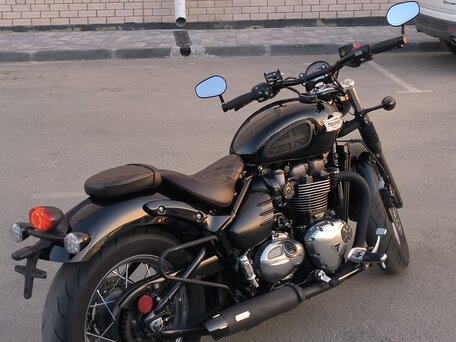 2018 Triumph Bonneville Speedmaster, чёрный, 1050000 рублей, вид 5
