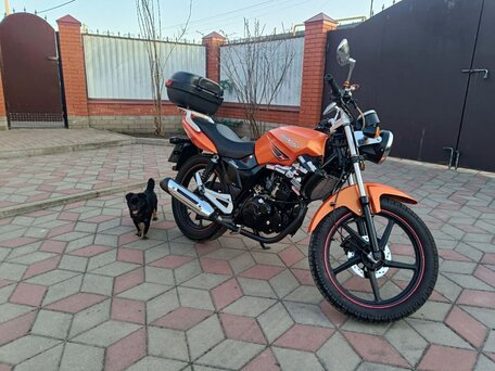 2013 CFMoto 150 Leader, оранжевый, 120000 рублей, вид 1