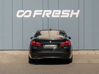 2016 BMW 5 серии 520i VI (F10/F11/F07) Рестайлинг, чёрный, 1845000 рублей, вид 4