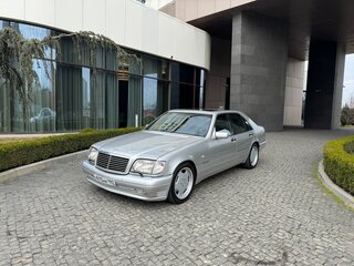 1998 Mercedes-Benz S-Класс 280 III (W140) Рестайлинг, серебристый, 1250000 рублей, вид 2