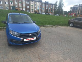 2021 Lada (ВАЗ) Granta I Рестайлинг, синий, 750000 рублей, вид 1