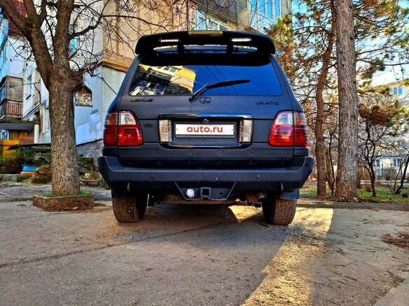 2005 Lexus LX 470 II Рестайлинг, чёрный, 2100000 рублей - вид 8