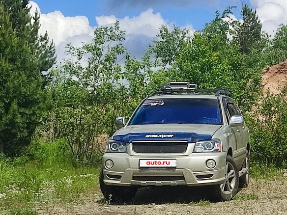 2001 Toyota Highlander I (XU20), золотистый, 1050000 рублей - вид 20