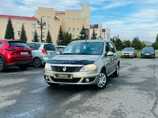 2012 Renault Logan I Рестайлинг, бежевый, 539000 рублей, вид 1