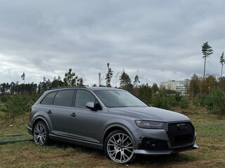 2018 Audi Q7 II (4M), серый, 5600000 рублей, вид 2