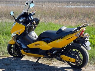 2009 Yamaha XV500, жёлтый, 560000 рублей, вид 4