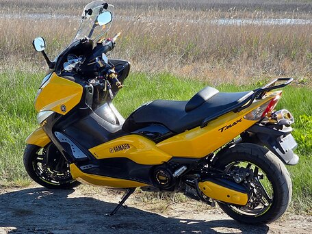 2009 Yamaha XV500, жёлтый, 560000 рублей, вид 4