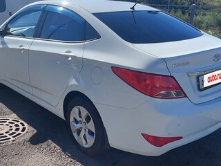 2014 Hyundai Solaris I Рестайлинг, белый, 647000 рублей, вид 5