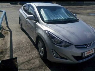 2014 Hyundai Elantra V (MD) Рестайлинг, серебристый, 1100000 рублей, вид 1