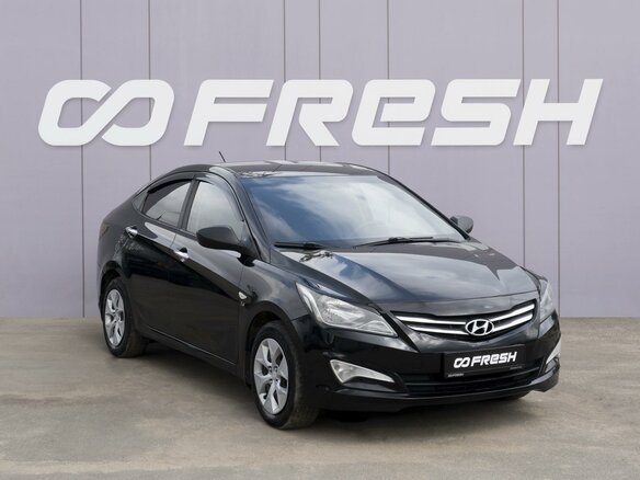 2016 Hyundai Solaris I Рестайлинг, чёрный