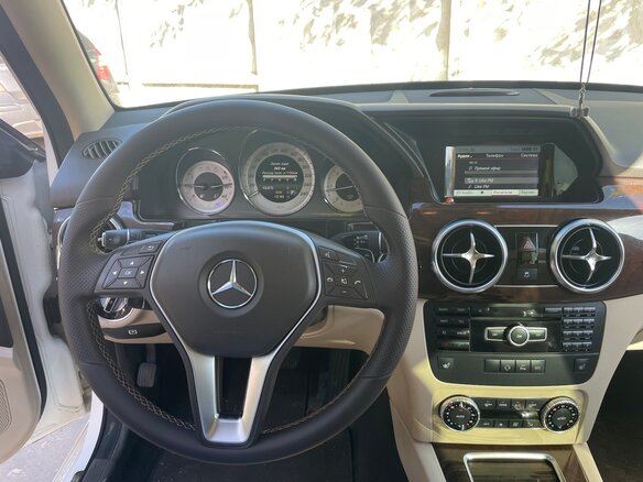 2013 Mercedes-Benz GLK-Класс 220 CDI I (X204) Рестайлинг, белый, 2000000 рублей - вид 8