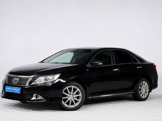 2013 Toyota Camry VII (XV50), чёрный, 1569000 рублей, вид 3