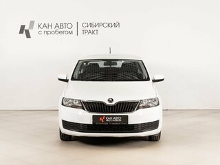 2017 Skoda Rapid I Рестайлинг, белый, 1226000 рублей, вид 2