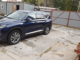 2018 Hyundai Santa Fe IV, синий, 2450000 рублей, вид 3