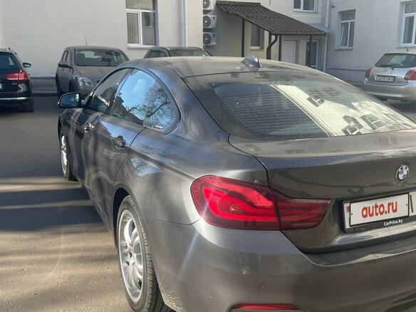 2019 BMW 4 серии Gran Coupe 418d F32/F33/F36 Рестайлинг, серый, 2600000 рублей - вид 10