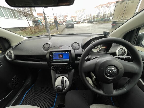 2007 Mazda Demio III (DE), синий, 550000 рублей - вид 11
