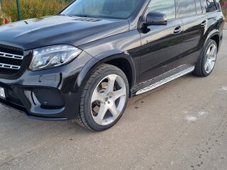 2018 Mercedes-Benz GLS 400 I (X166), чёрный, 4600000 рублей, вид 2