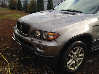 2004 BMW X5 3.0i I (E53) Рестайлинг, серый, 599999 рублей, вид 2