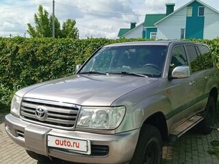 2006 Toyota Land Cruiser 105 100 Series Рестайлинг 2, серый, 2650000 рублей, вид 1