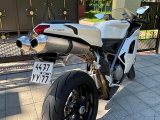 2009 Ducati 848, белый, 699000 рублей, вид 1