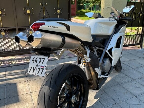 2009 Ducati 848, белый, 699000 рублей