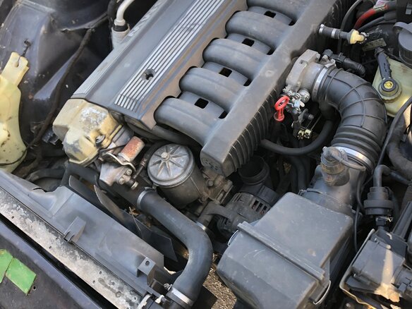 1994 BMW 5 серии 525i III (E34), синий - вид 19
