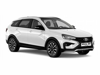 2026 Lada (ВАЗ) Vesta SW Cross I Рестайлинг (NG), белый, 2023000 рублей, вид 1