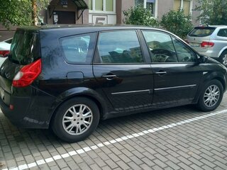 2009 Renault Scenic Grand II Рестайлинг, чёрный, 800000 рублей, вид 4