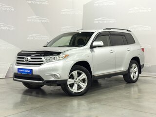 2013 Toyota Highlander II (XU40) Рестайлинг, серебристый, 1850000 рублей, вид 1
