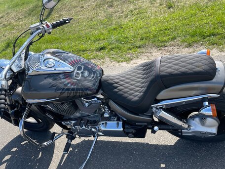 2005 Honda VTX 1300, зелёный, 570000 рублей, вид 2