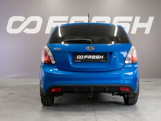 2011 Kia Rio II Рестайлинг, синий, 680000 рублей, вид 4