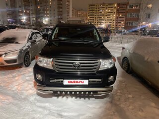 2014 Toyota Land Cruiser 200 Series Рестайлинг 1, чёрный, 3500000 рублей, вид 1