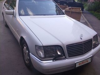 1995 Mercedes-Benz S-Класс 350 III (W140), белый, 3100000 рублей, вид 2