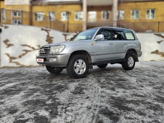 2007 Toyota Land Cruiser 100 Series Рестайлинг 2, серебристый, 2750000 рублей, вид 4