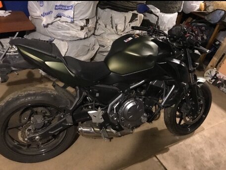 2018 Kawasaki ER-6N, зелёный, 820000 рублей, вид 2