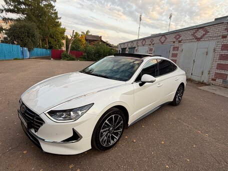 2022 Hyundai Sonata VIII (DN8), белый, 3450000 рублей, вид 1